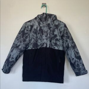 Place 2 in 1 Kids Black and Gray Jacket Size 10/12
